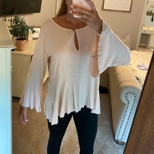 Lucky Brand- Flowy light pink top